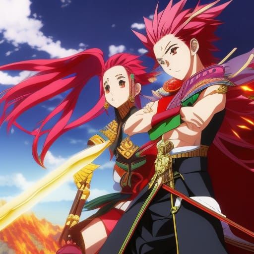 Rangoku Fire Hashira Anime Key Visual