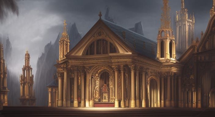 Grand Chapel: Baroque, Rococo, and Bauhaus Architecture