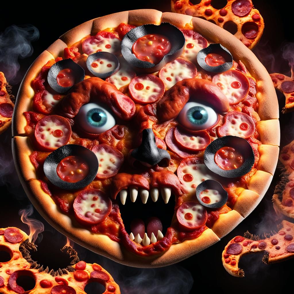Pepperoni Demon Pizza