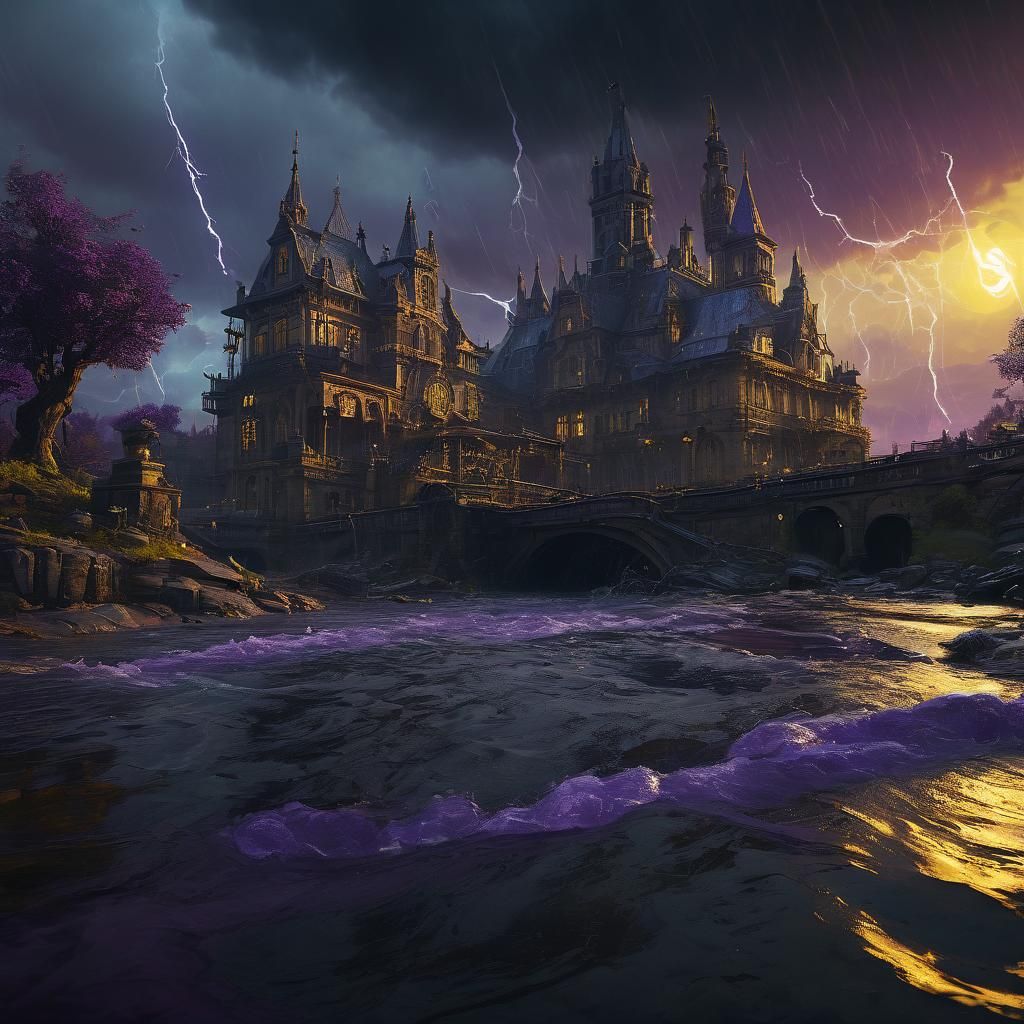 Epic Storm: Dark Fantasy Concept Art in Unreal Engine