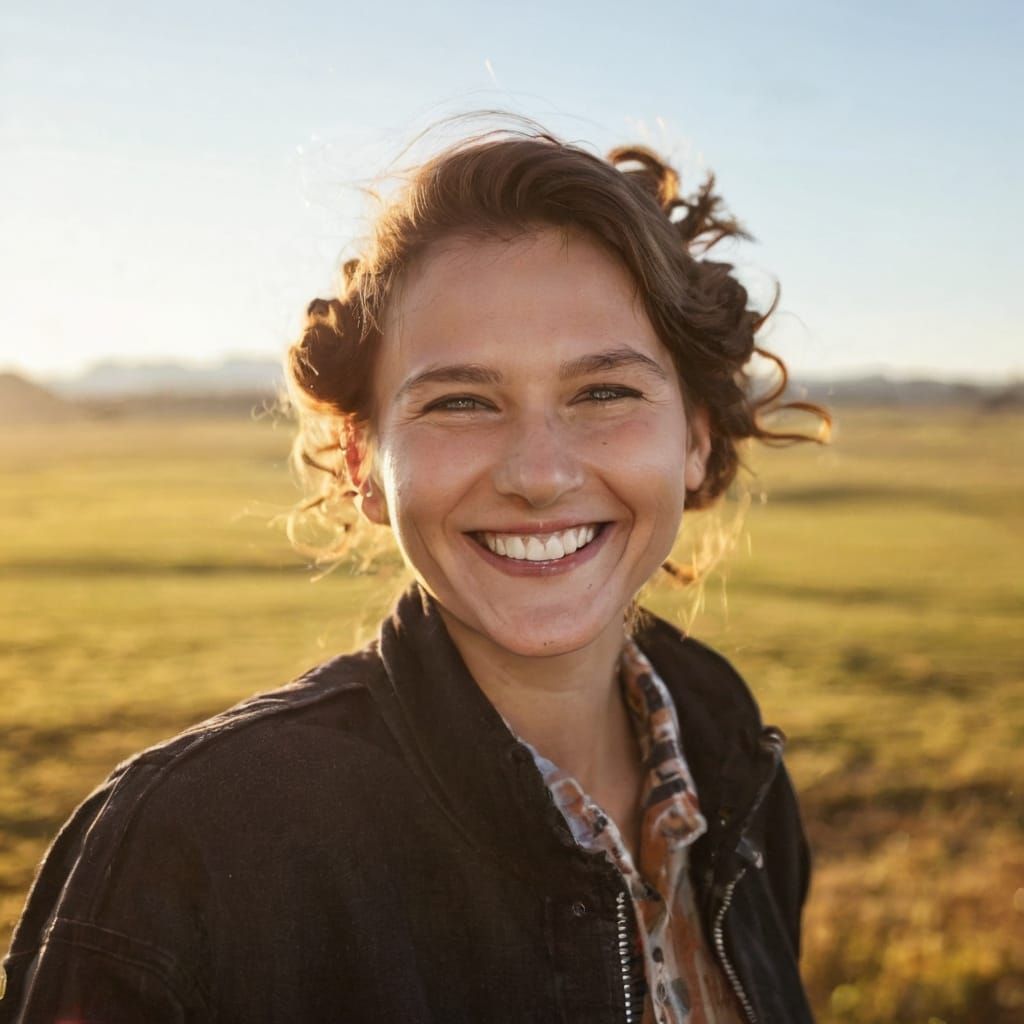 AI Generated Image of a Smiling Face