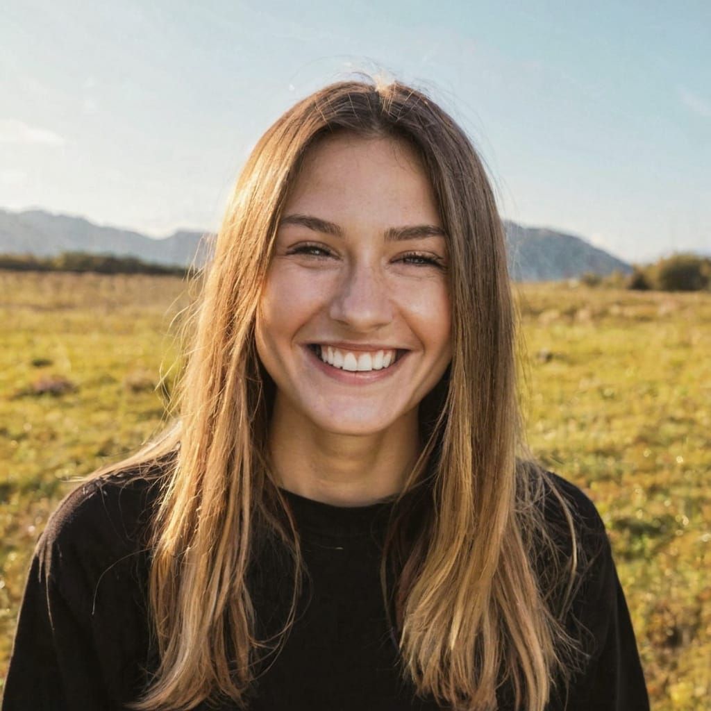 AI Generated Image of a Smiling Face