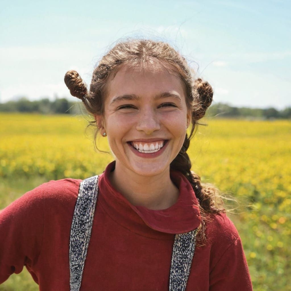 AI Generated Image of a Smiling Face