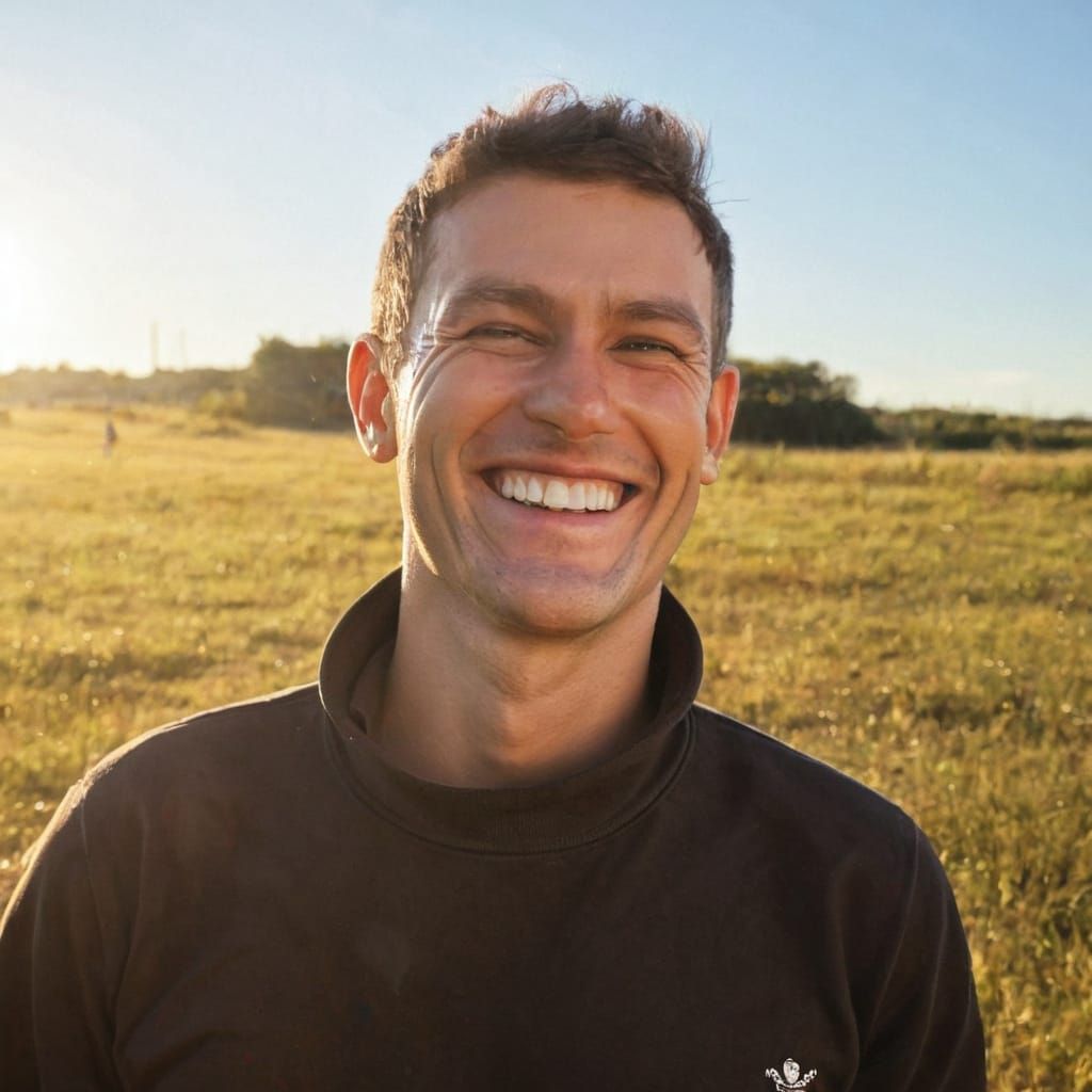 AI Generated Image of a Smiling Face