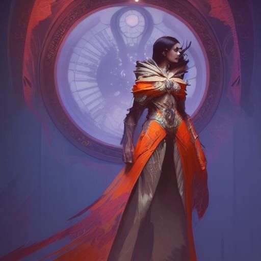 Underworld Queen: Hyperdetailed Concept Art