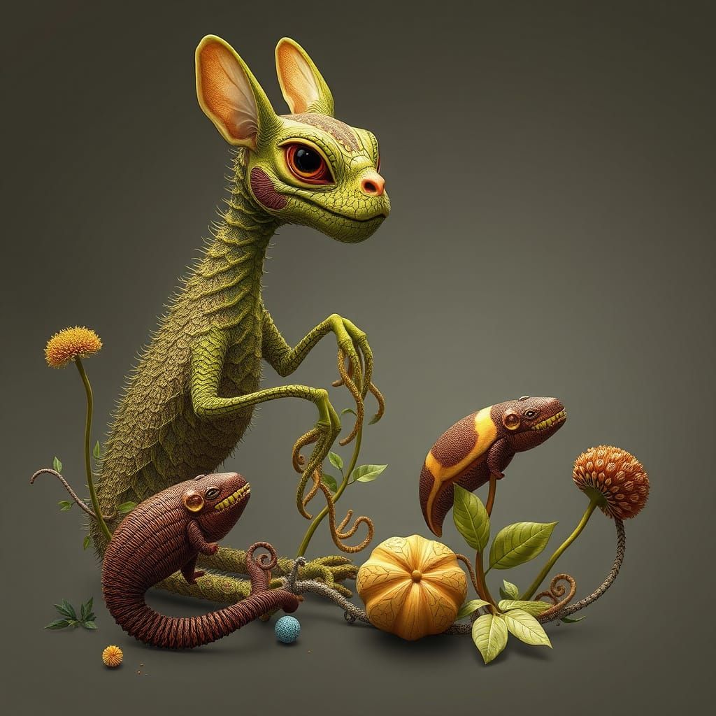 Biological Image Generated by AI