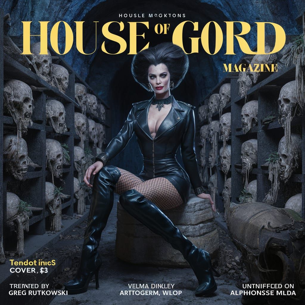 Velma Dinkley Gothic Magazine Cover Art