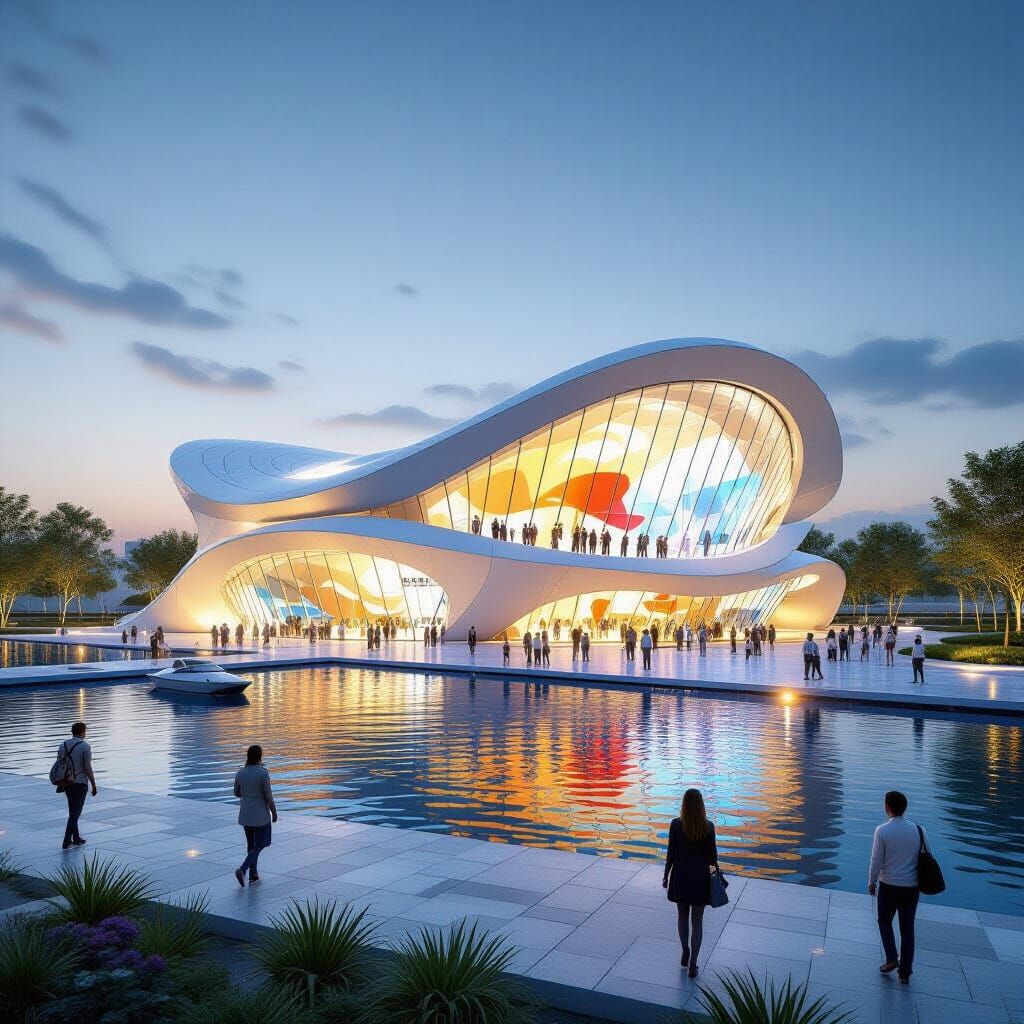 EXPO 2027 Belgrade Serbia Concept Art