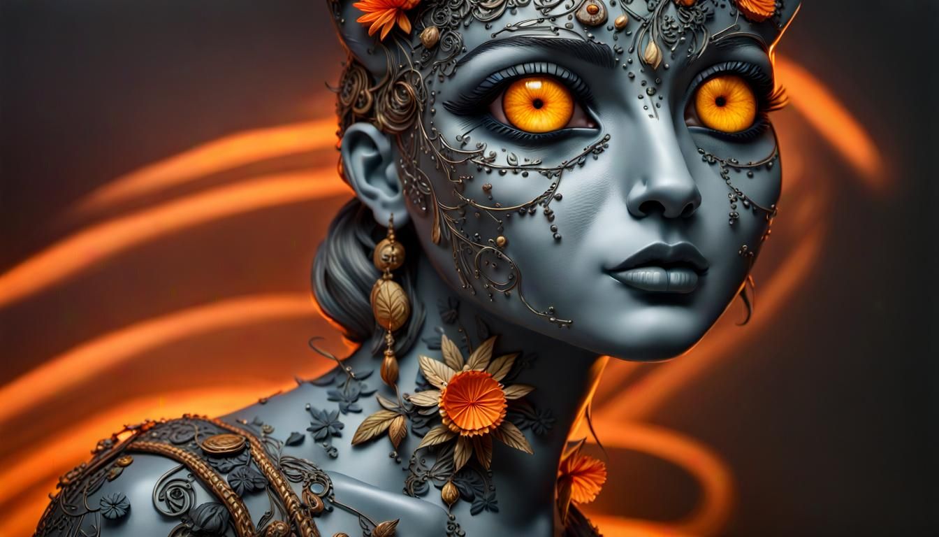 Surreal Hamster, Lemon, Cat, and Duck Composition