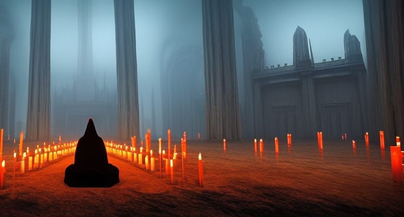 A Pure Black Entity is Conjured