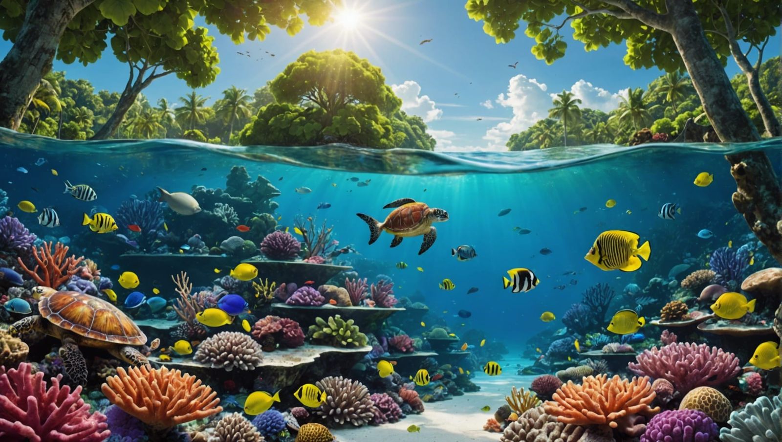 Two worlds, both full of life!