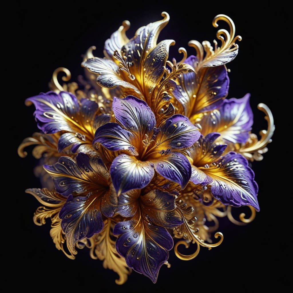 Surreal Organic Forms in Ethereal Light