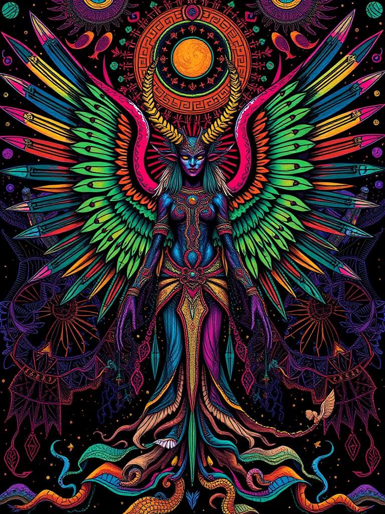 Ereškigal / she-devil of the underworld / Anunnaki