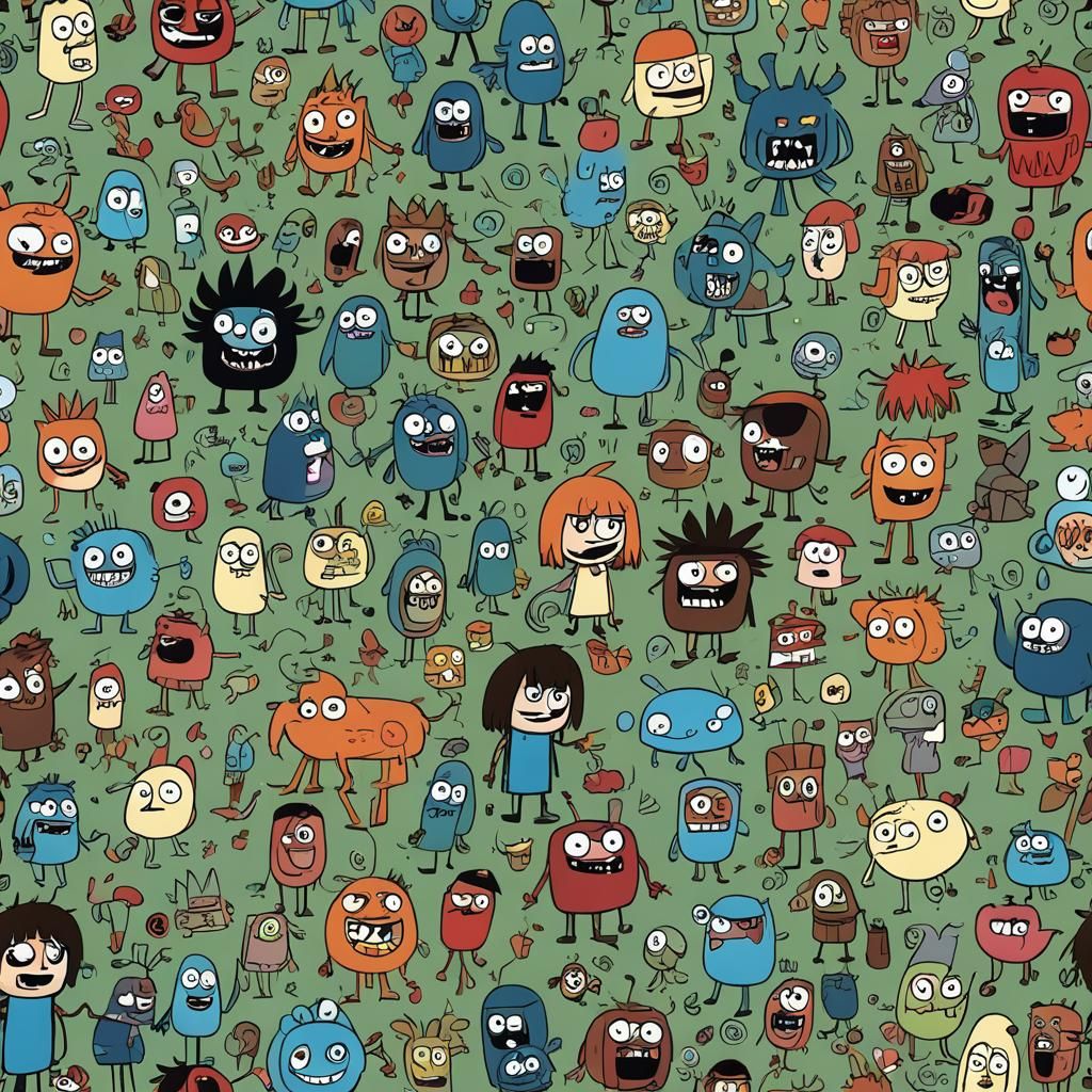 Foster's Home for Imaginary Friends Illustration