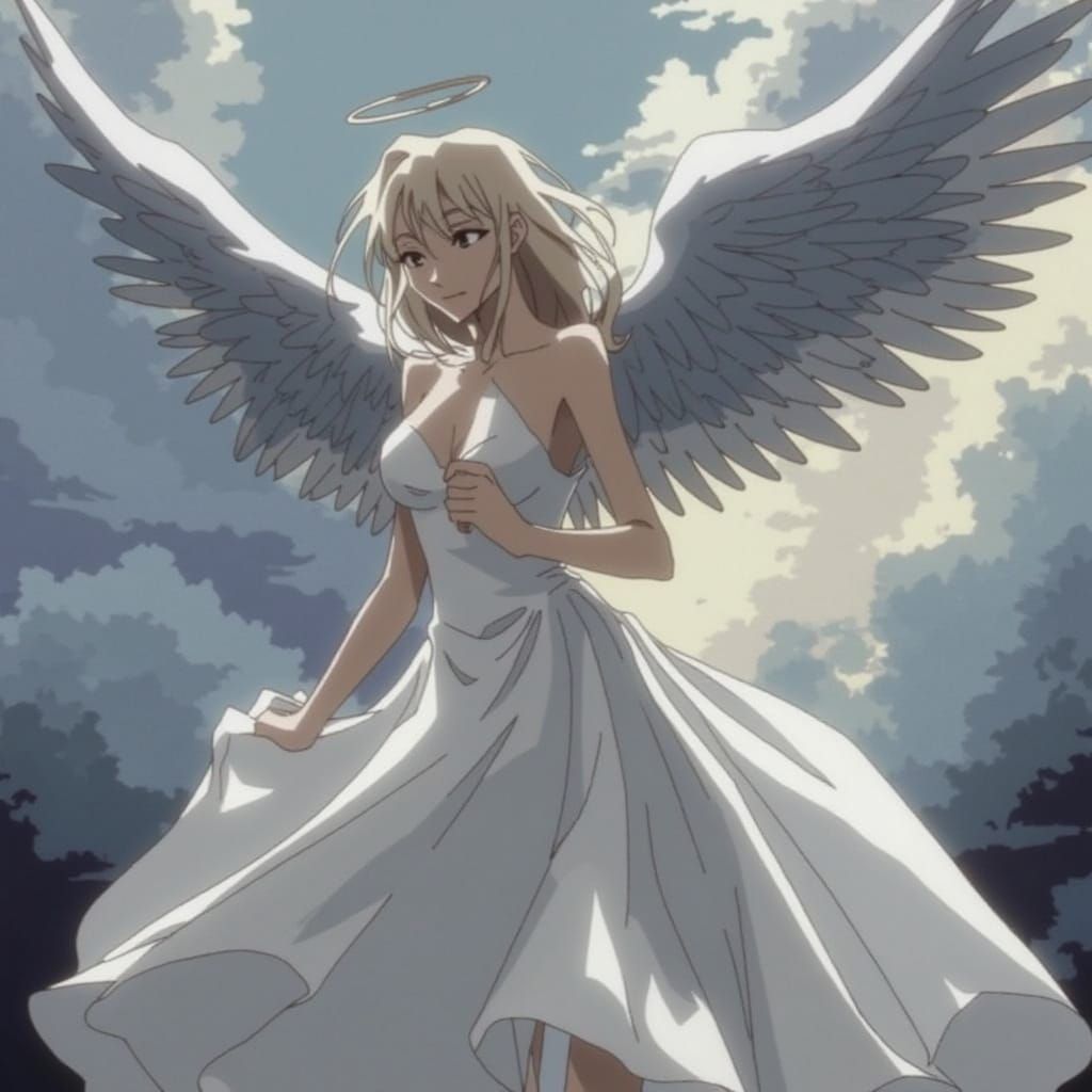 <lora:Sadamoto:1.0> Colored ink, art style by Yoshiyuki Sada...