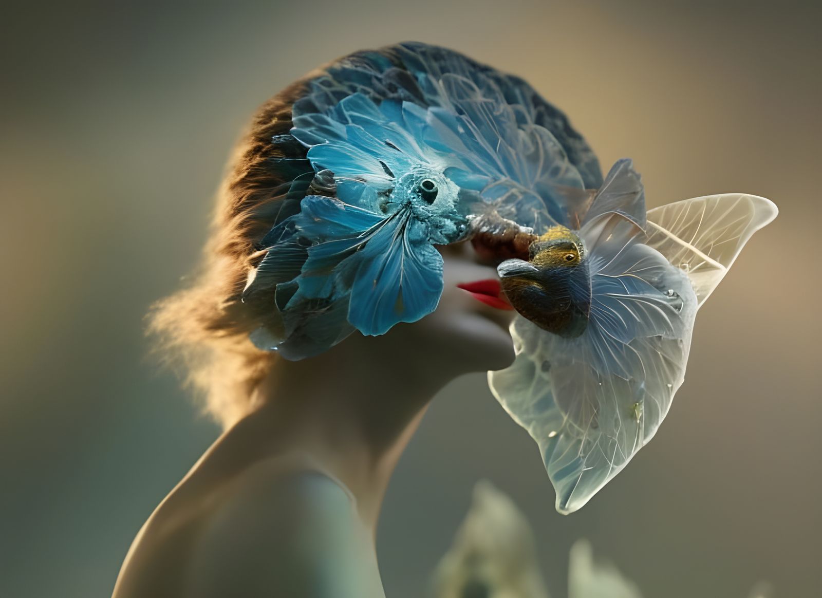 Recursive Rose Heart: A Surreal Masterpiece