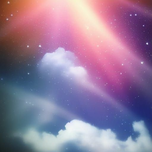 Magical Galaxy of Stars and Sunshine