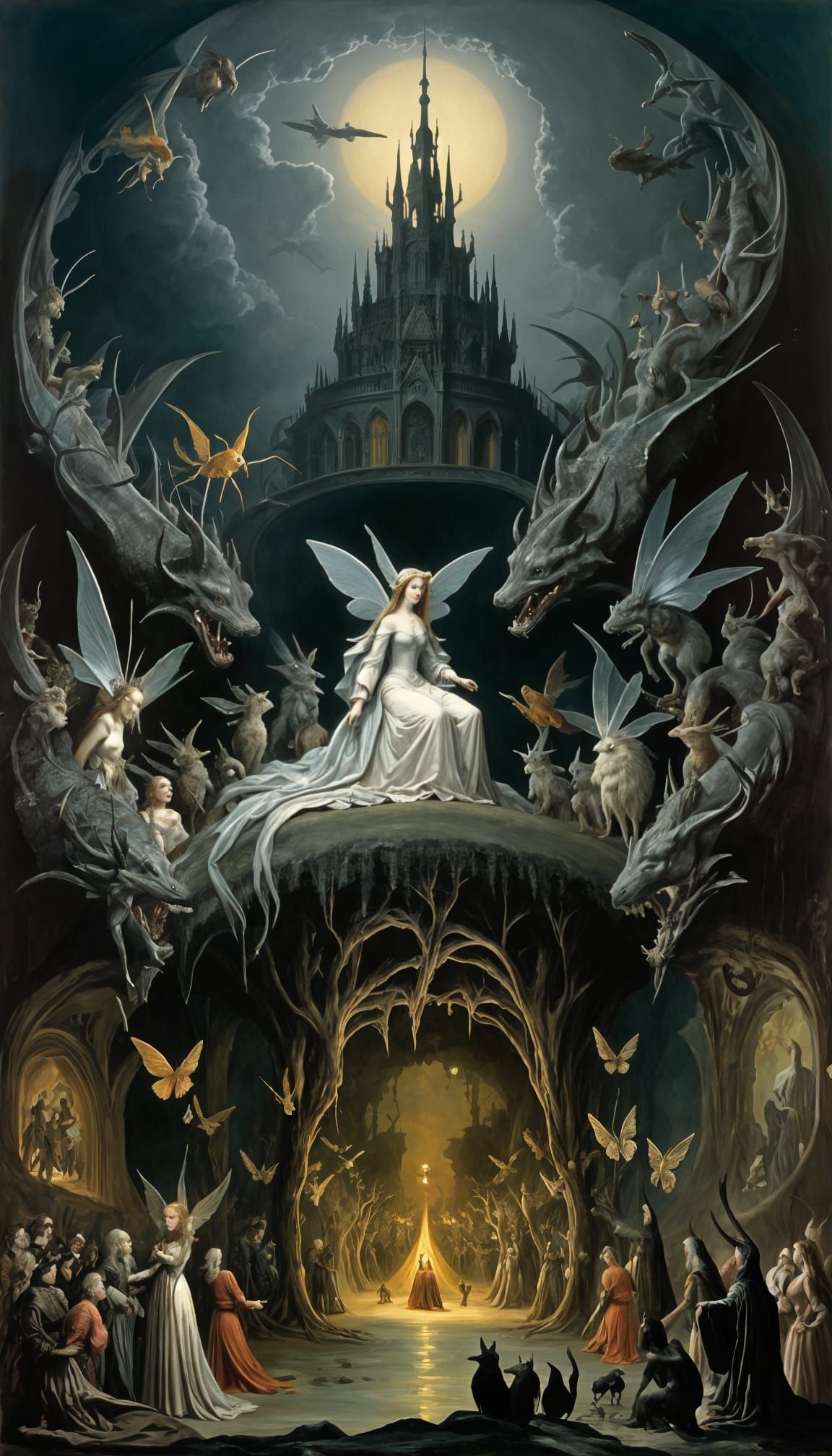 Macabre Birthday Party with Androgynes and Fractal Eyes