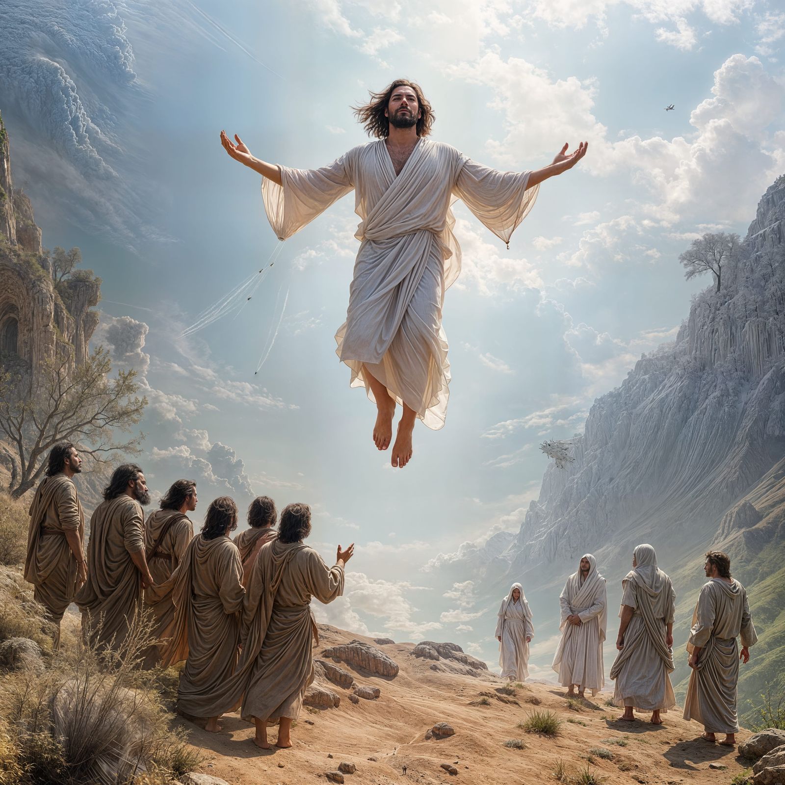 Divine Ascension in Ancient Middle Eastern Setting