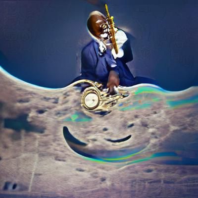 Louis Armstrong's Lunar Performance: A Vintage Dream