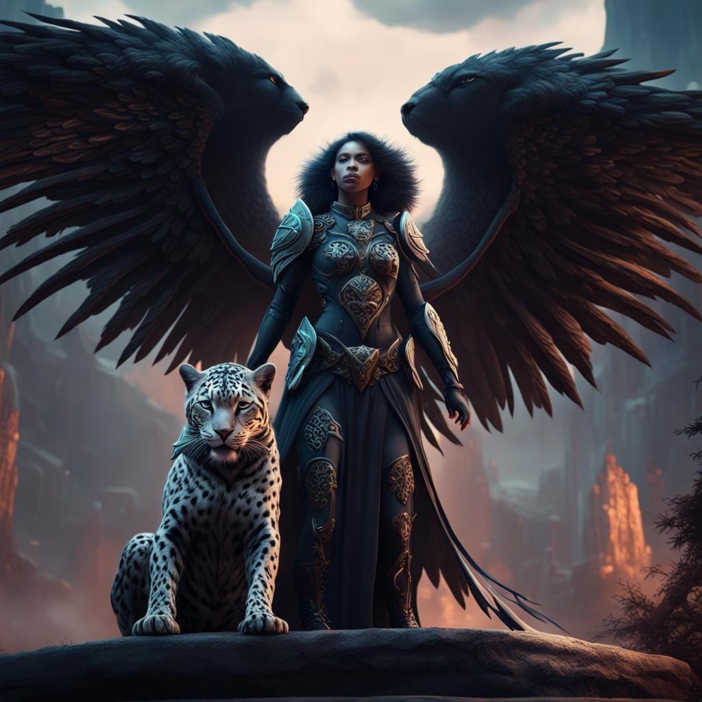 The Angel and the jaguar.