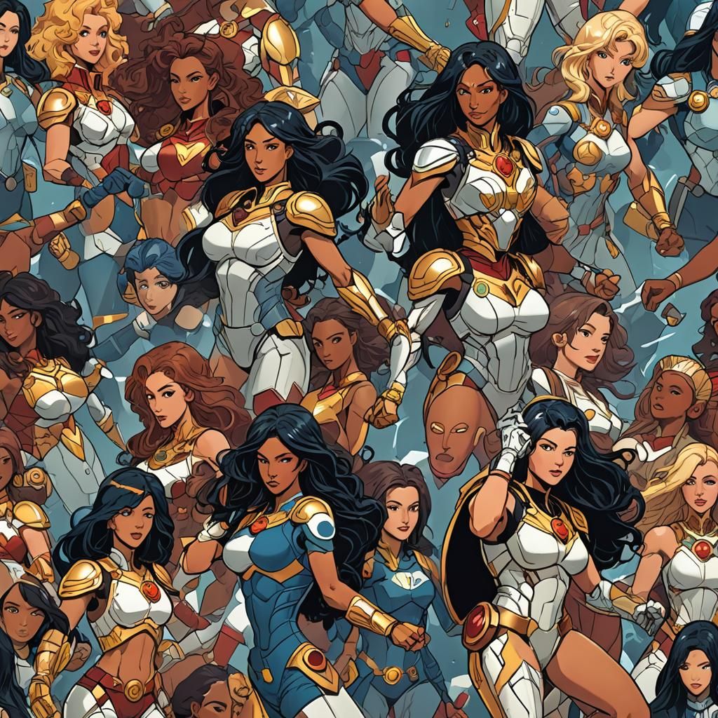 Titan Girls Save the World