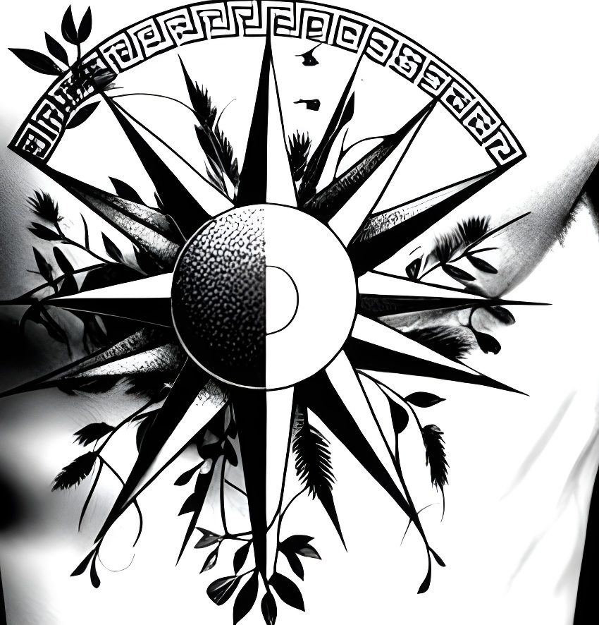 Anthropomorphic Fox at Dinner Party Tattoo Designs