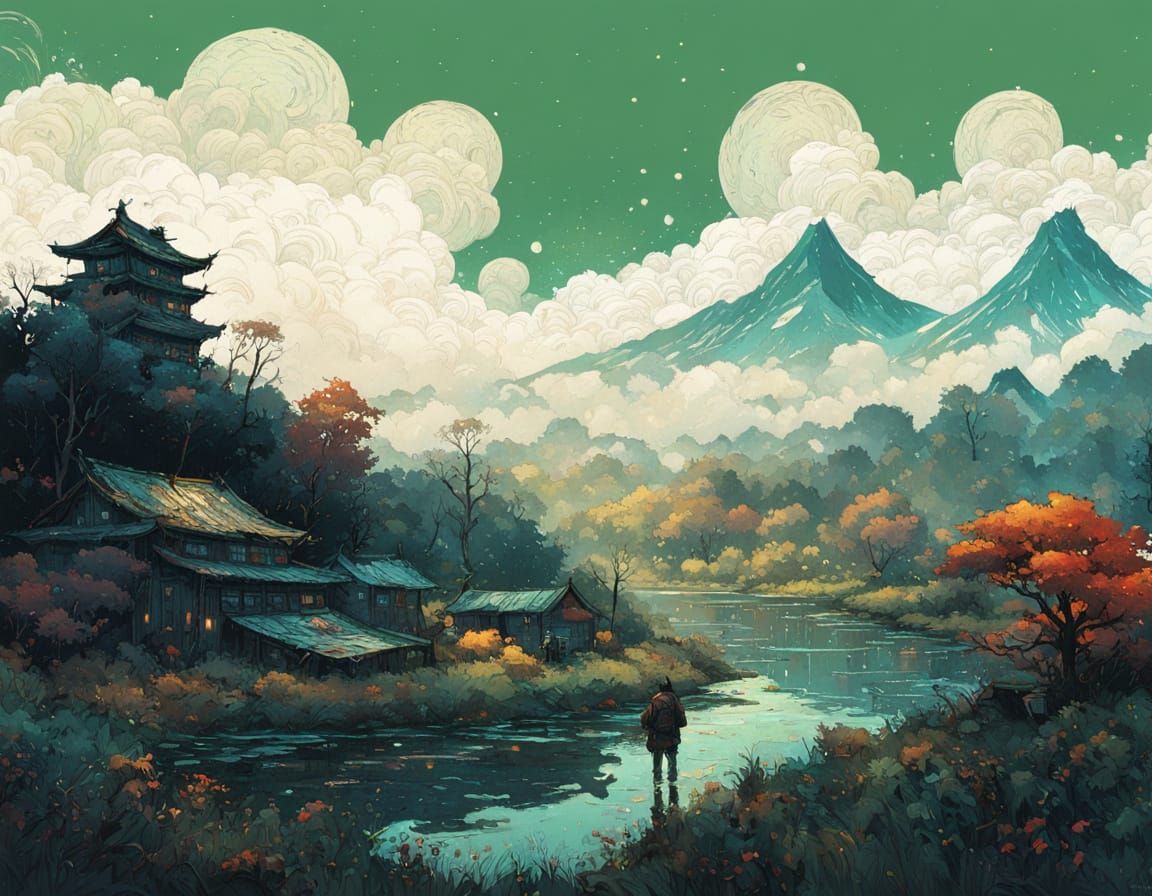 Intricate Digital Artwork in Photorealistic Style