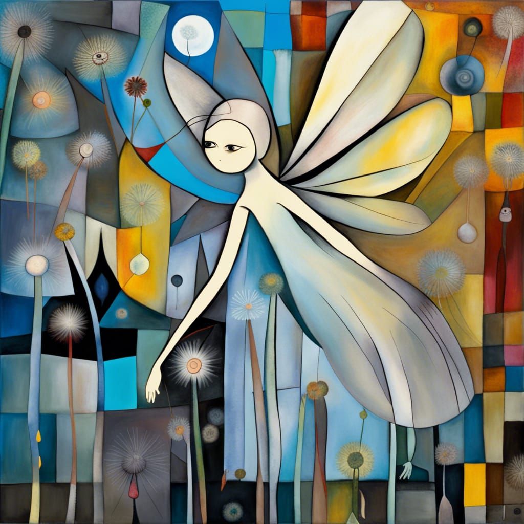 Winged Fairies Dreamscape: Surrealist Collaboration