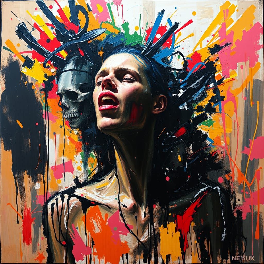 Surreal Expressionist Masterpiece Captures Inner Turmoil