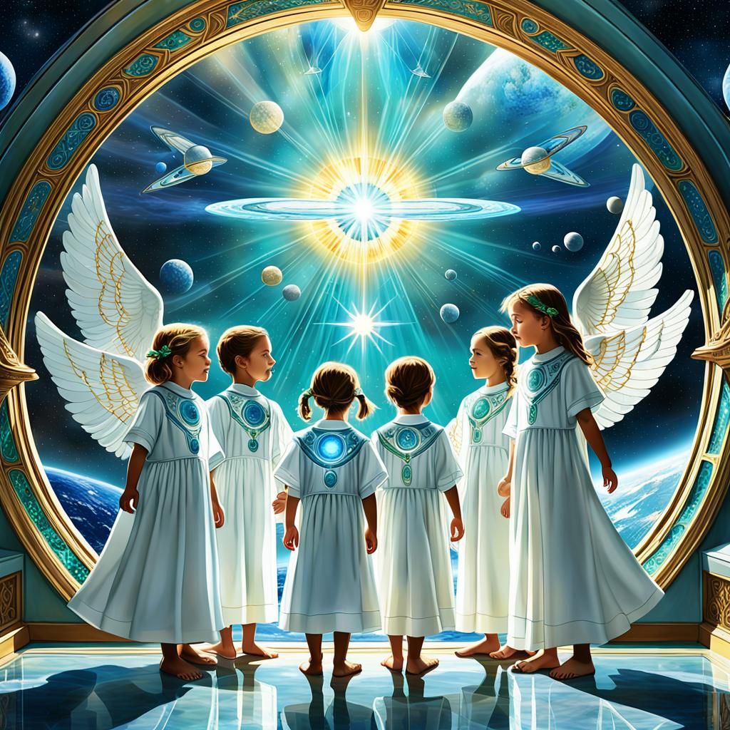 Pleiadian Children of Light: A Space Age Vision