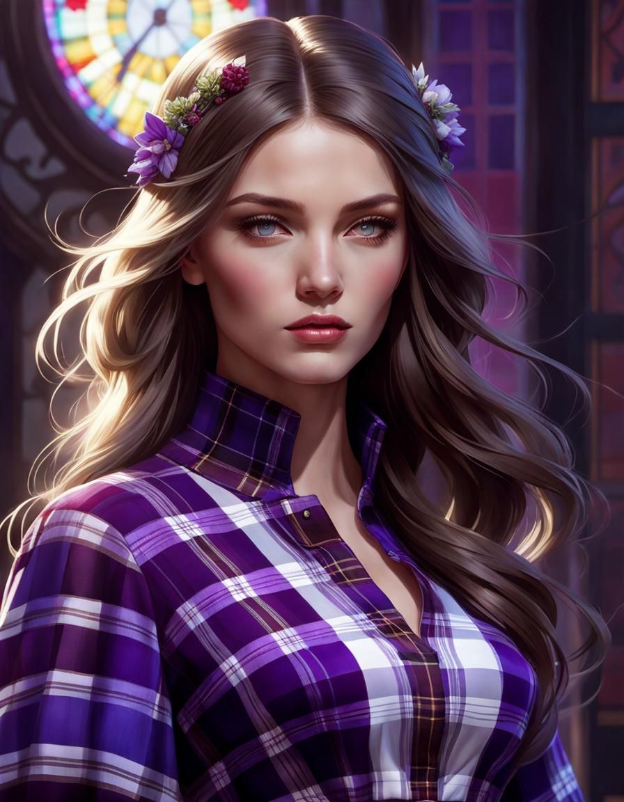 Purple Plaid