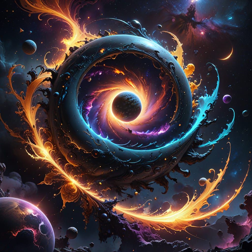 Ethereal Landscape Celebrating Black Creativity