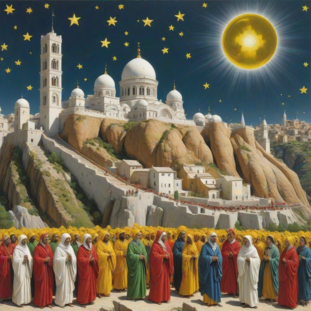 Hyperrealistic Sculpture in Vivid Colors