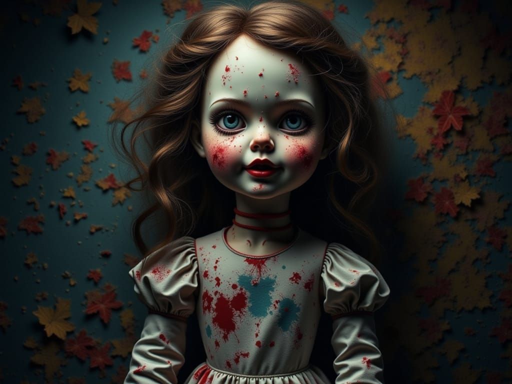 Haunted Annabelle Doll in Abandoned Asylum
