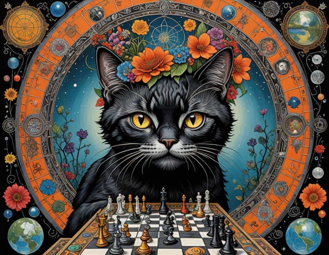 Enchanted Whimsy in a Land of Flowers