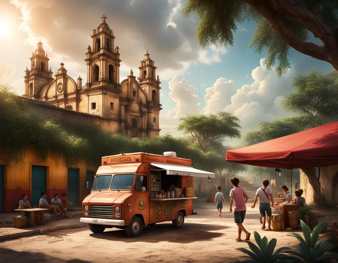Mexican food truck