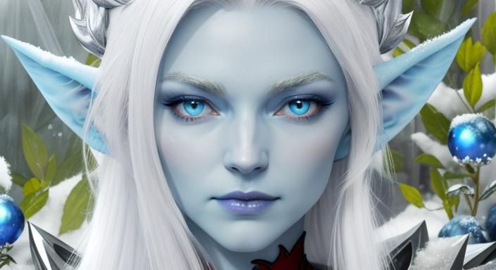 Surreal Demoness Lich in David Lynch Style