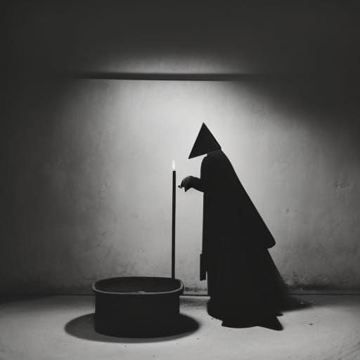Dark Mirror: Alchemic Depression in Monochromatic Style