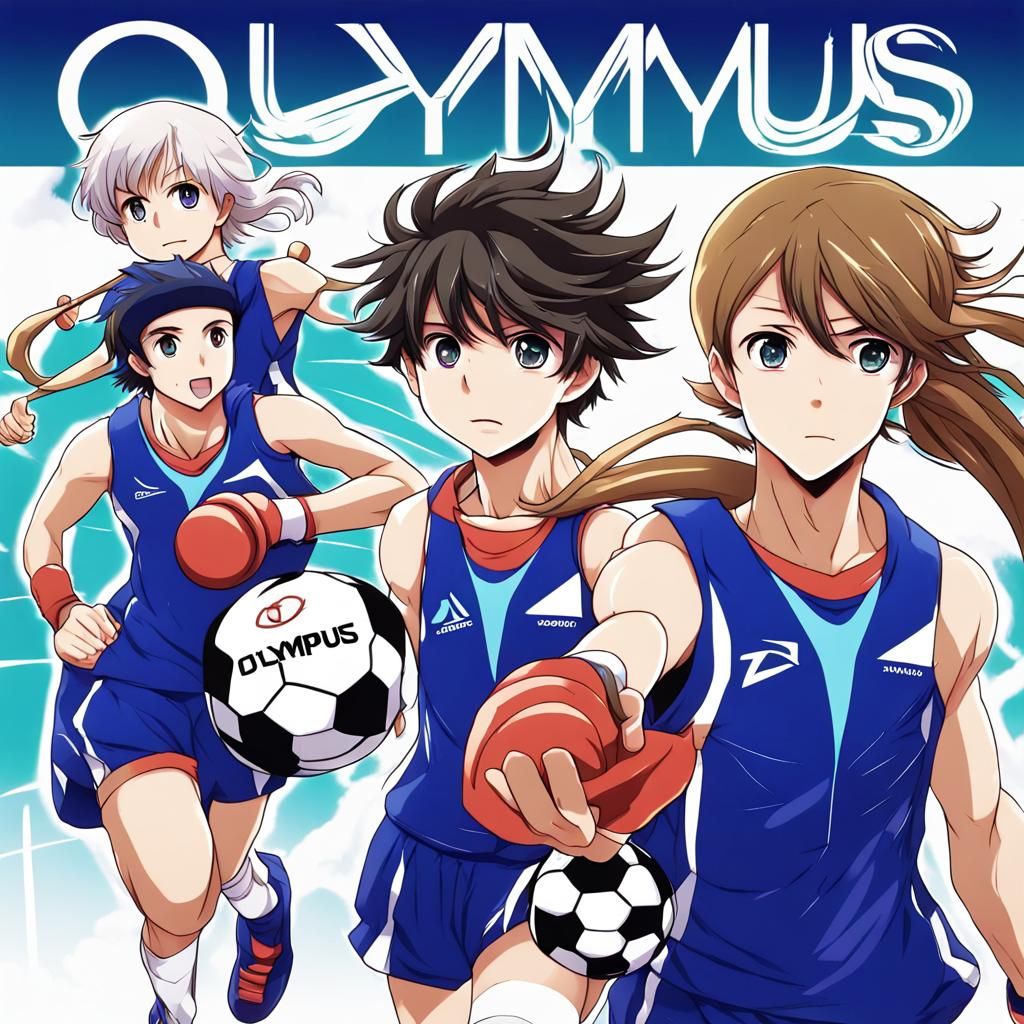 Olympus Games in Anime Style