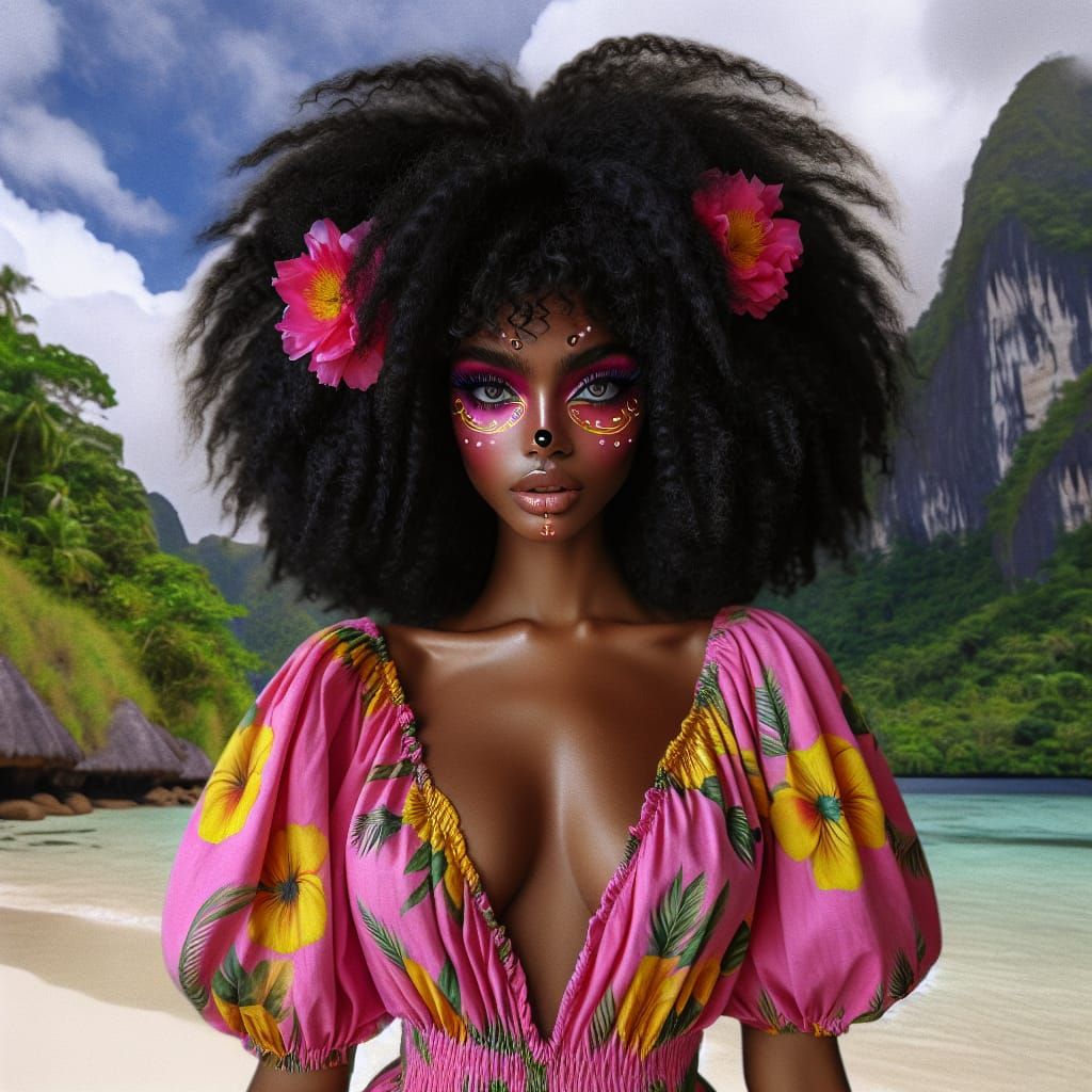 Anaisa Pye: Dominican Vudu Goddess in Digital Art