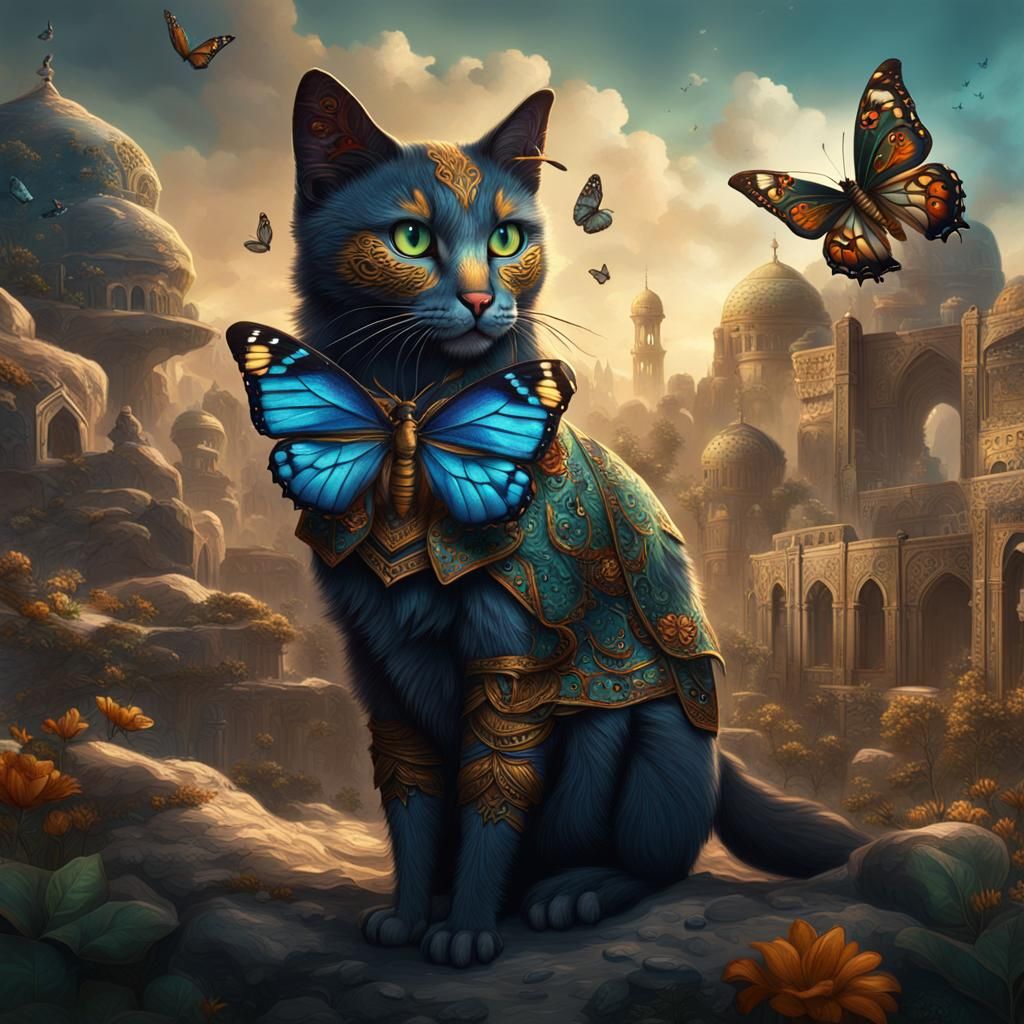Butterfly cat palestina