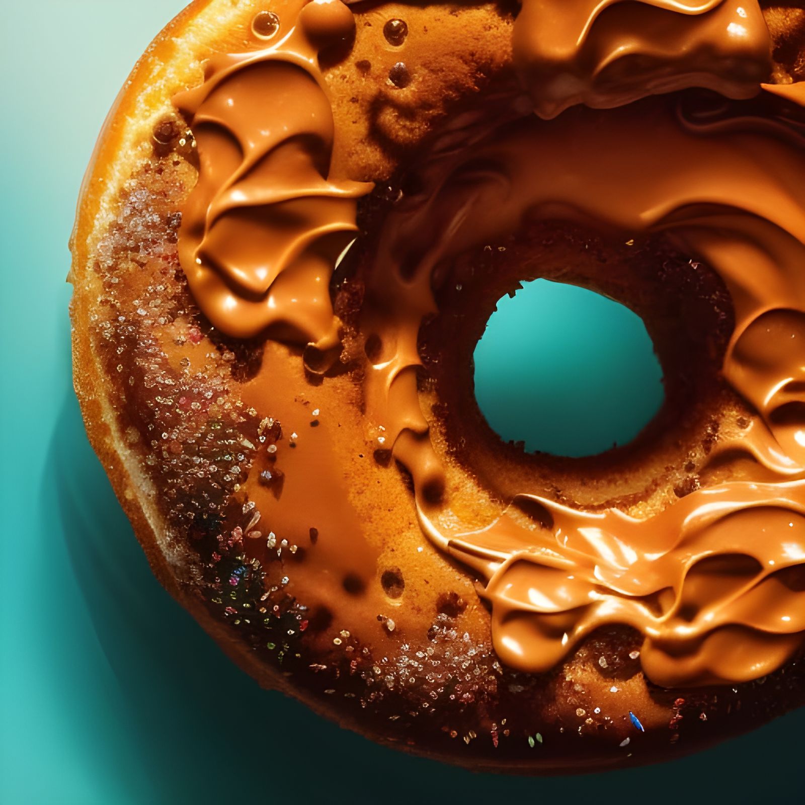 S'more Donut: Experimental Digital Art