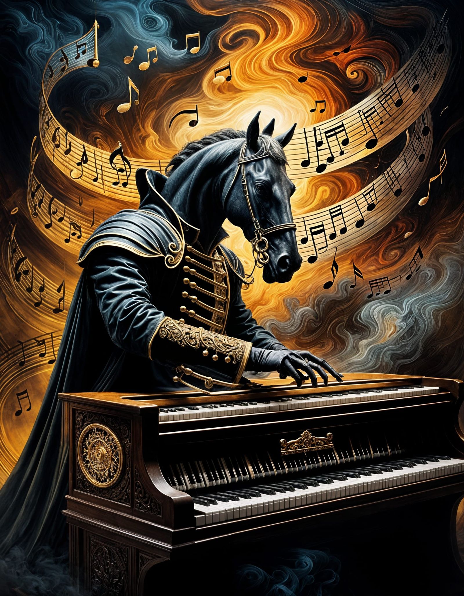 Headless Horseman's Surreal Organ Symphony