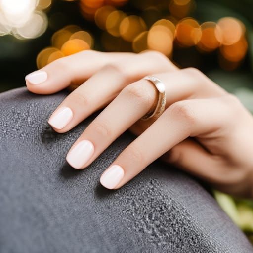 Hand with Wedding Ring: Professional Photography