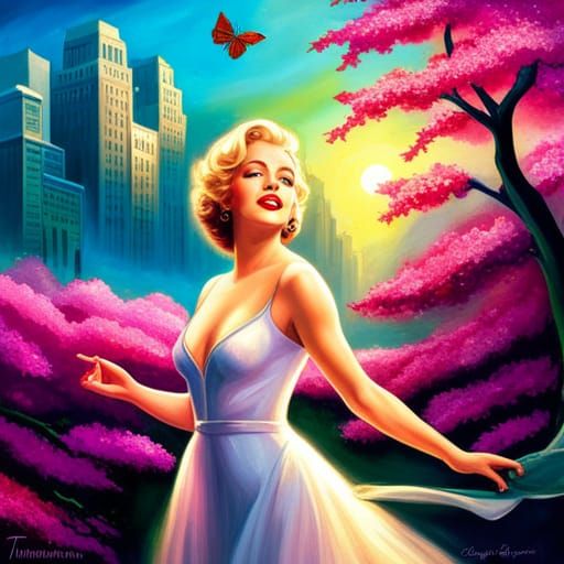 Iconic Marilyn Monroe