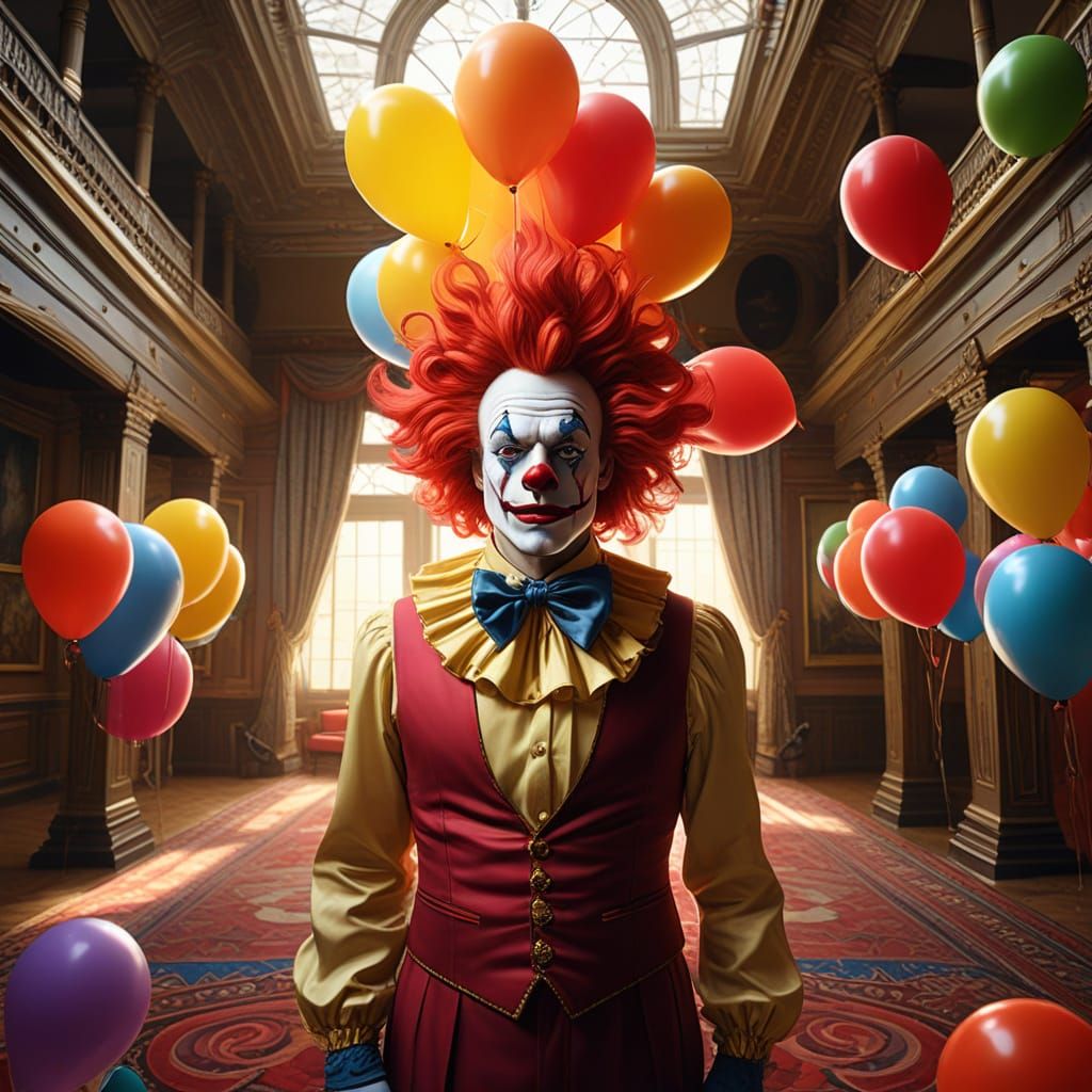 A Lavish Palace Transformed into a Whimsical Circus