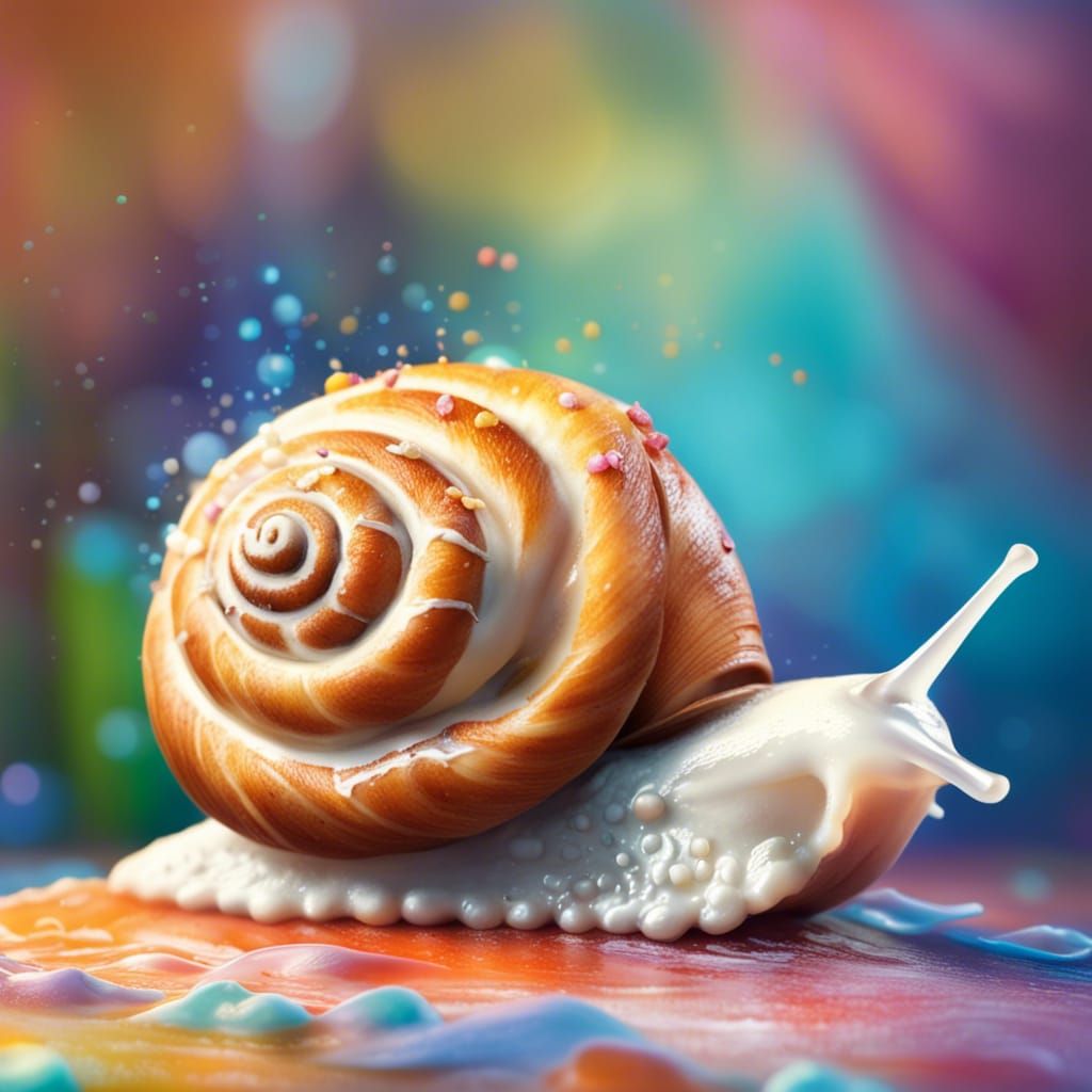 Cinnamon Roll Snail