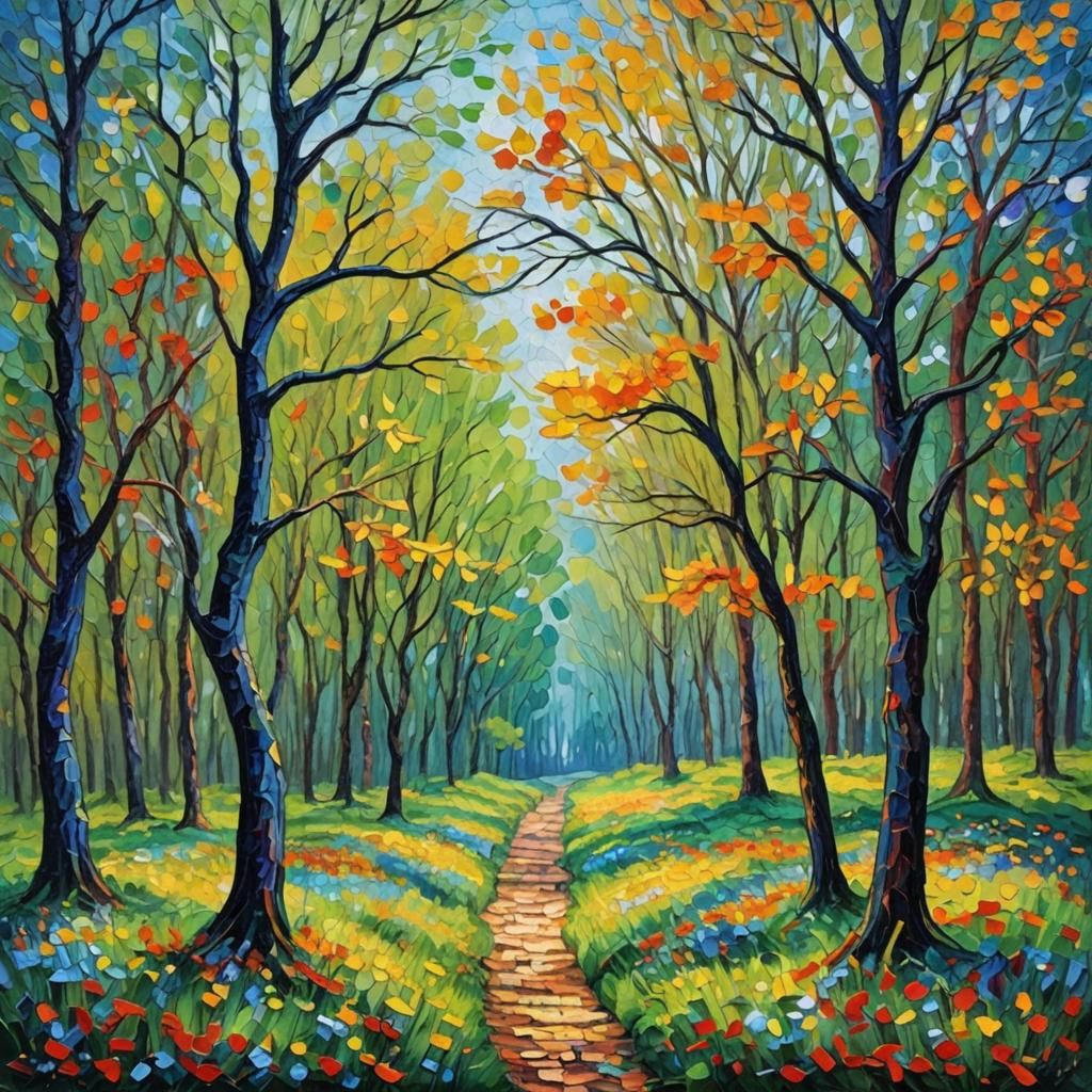 Expressionist Painting: The Joy of Silence