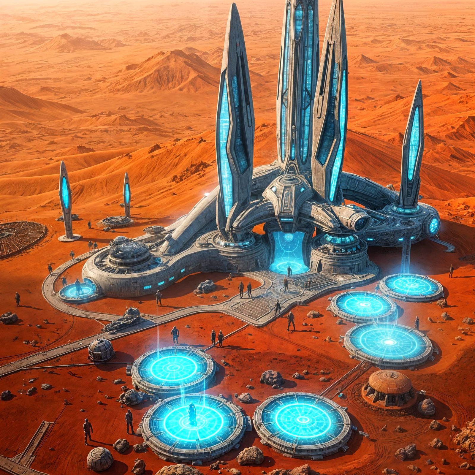 Terraforming on Thalora Prime